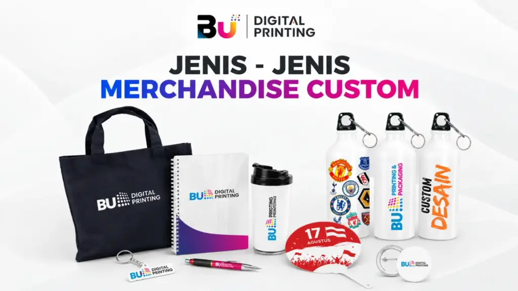 Jenis Jenis Merchandise Custom