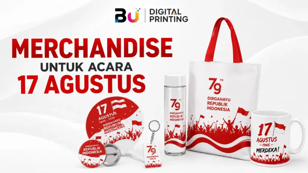 Merchandise untuk Acara 17 Agustus