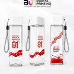 Tumbler Kotak Custom Spesial Kemerdekaan oleh BU Digital Printing